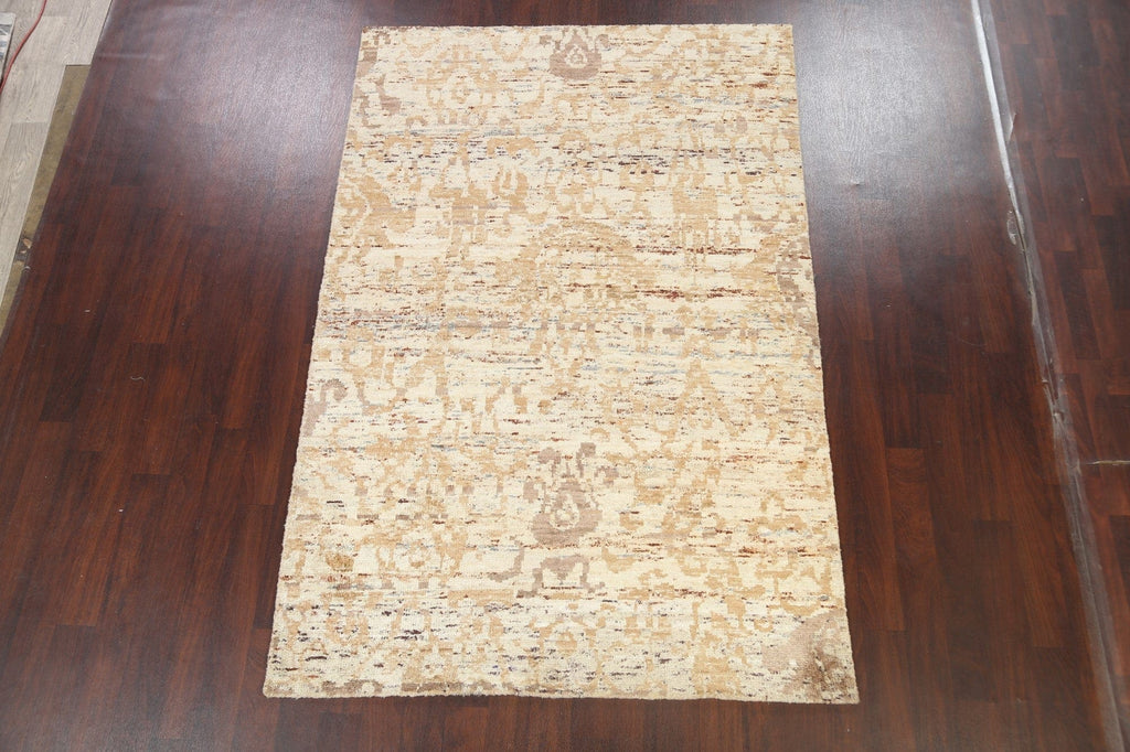 Contemporary Abstract Oriental Area Rug 6x9