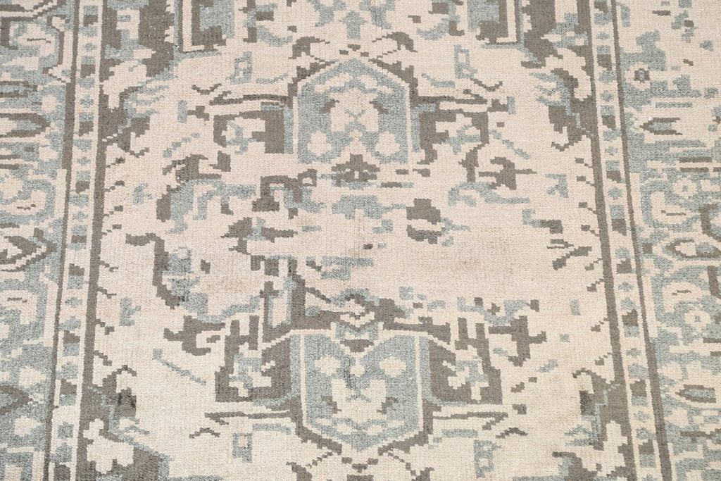 Modern Abstract Oriental Area Rug 5x8