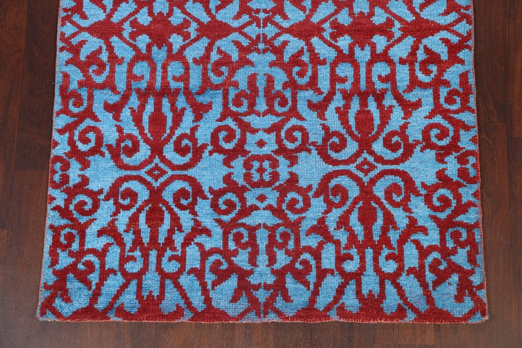 Contemporary Abstract Oriental Area Rug 5x7