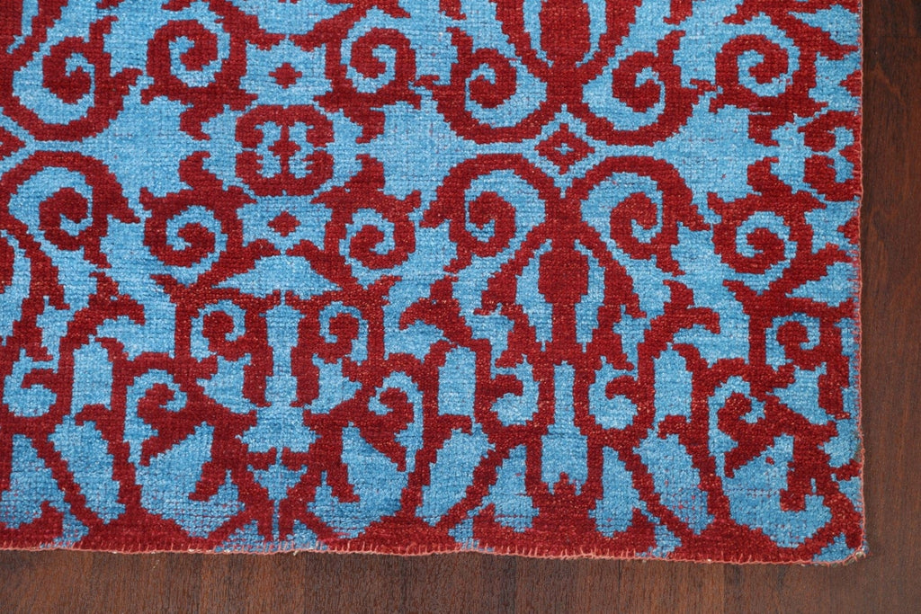 Contemporary Abstract Oriental Area Rug 5x7