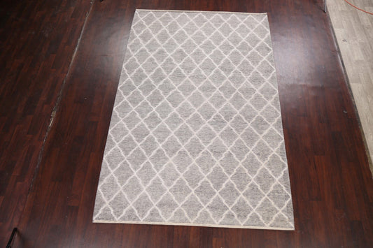 Trellis Abstract Oriental Area Rug 7x10