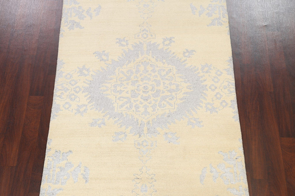 Contemporary Abstract Oriental Area Rug 5x8