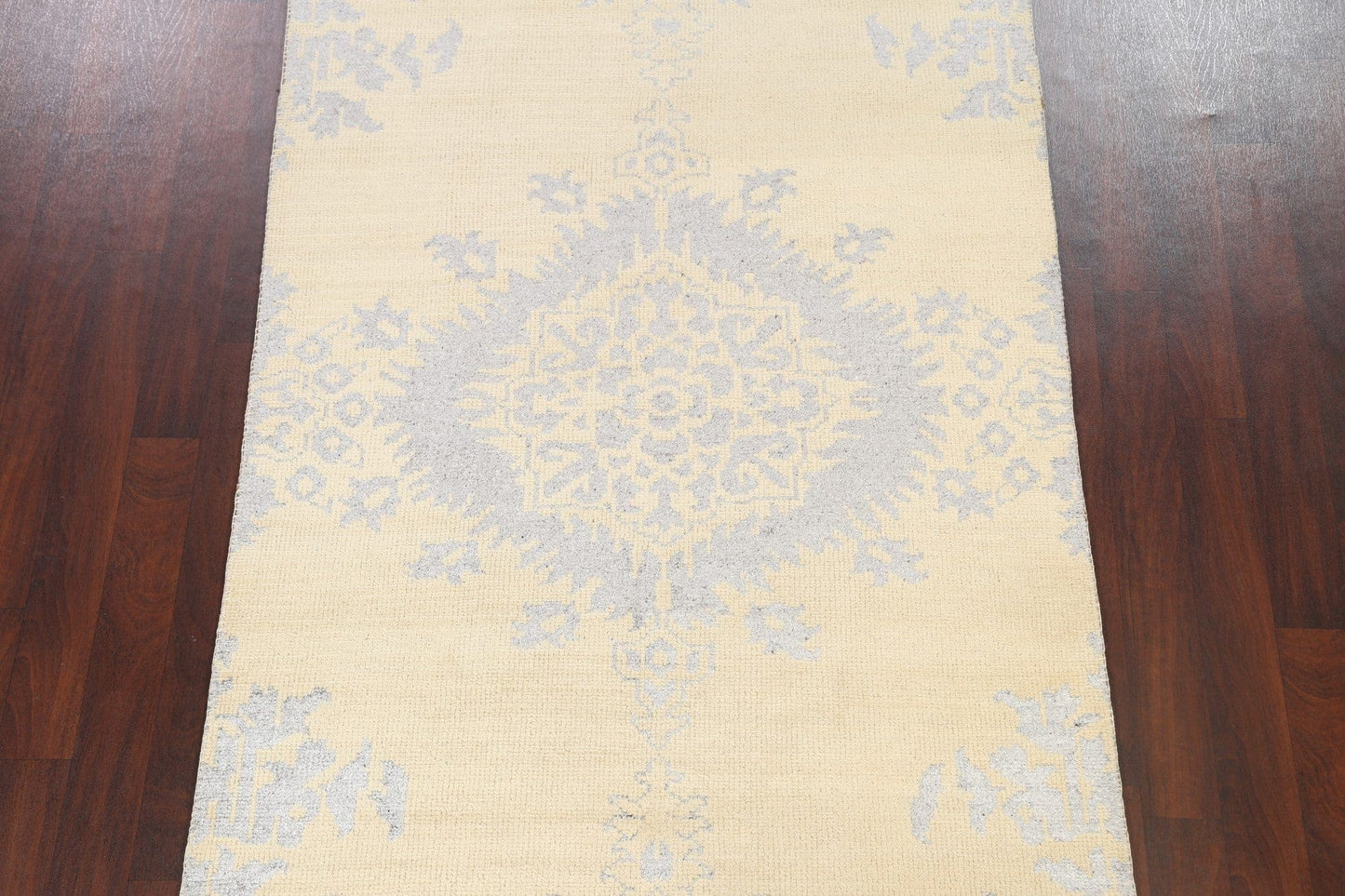 Contemporary Abstract Oriental Area Rug 5x8