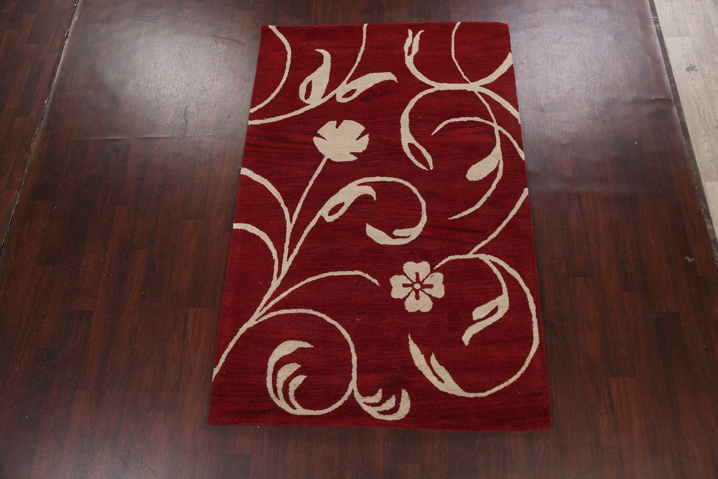 Floral Area Rug 5x8