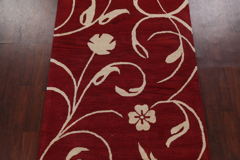 Floral Area Rug 5x8