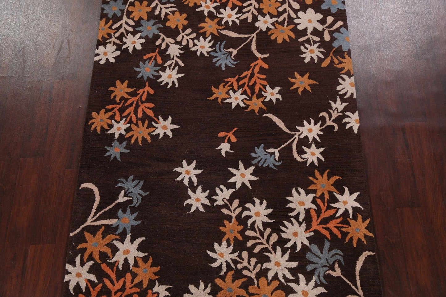 Floral Area Rug 5x8