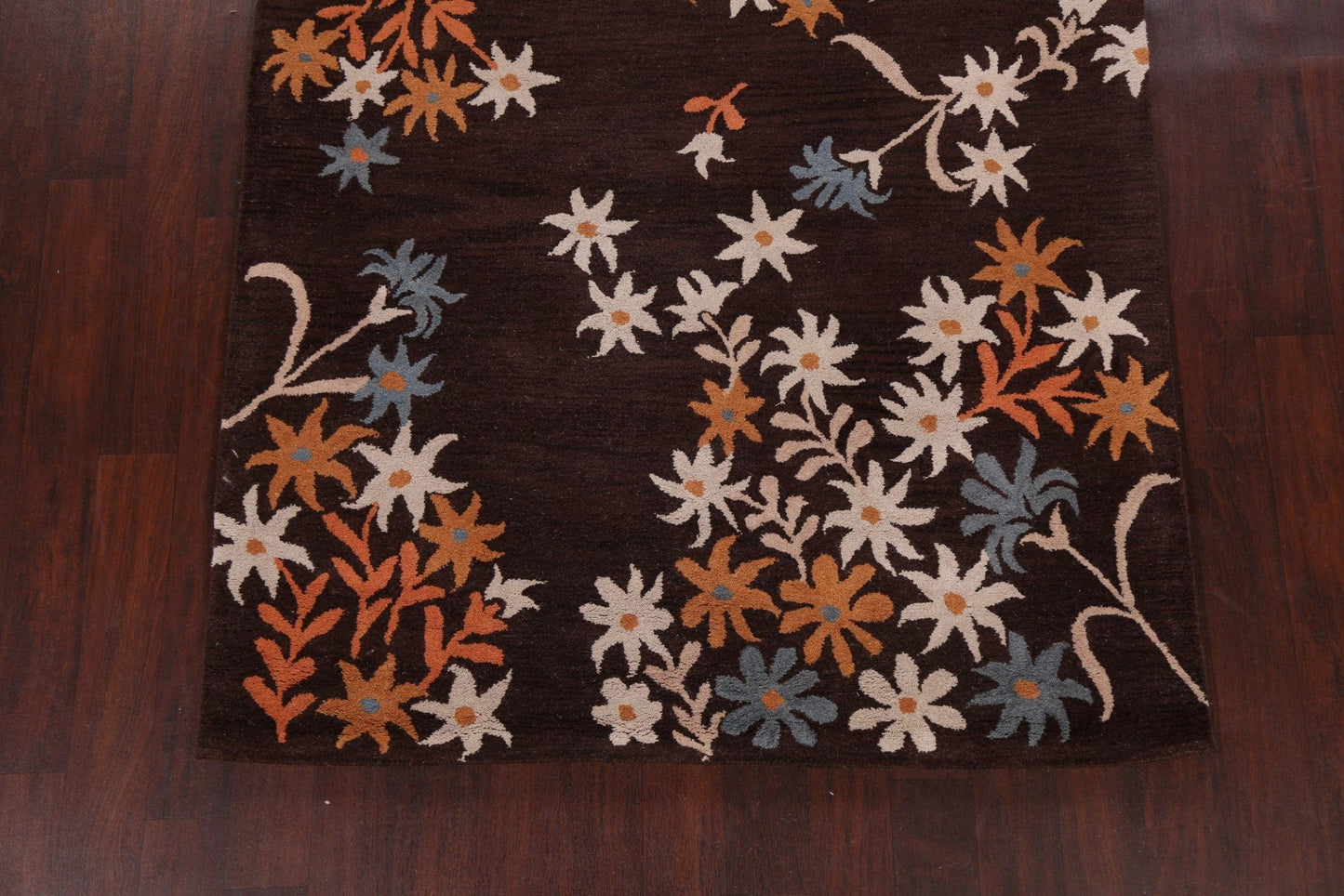 Floral Area Rug 5x8