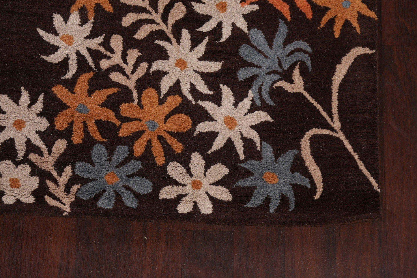 Floral Area Rug 5x8