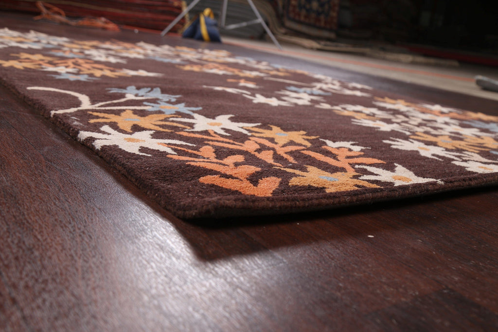 Floral Area Rug 5x8