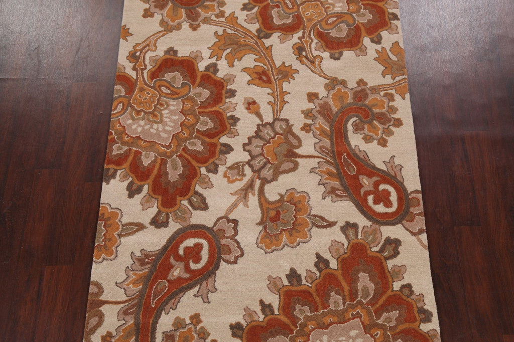 Floral Area Rug 5x8