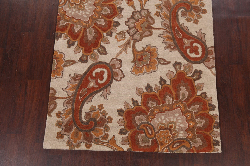 Floral Area Rug 5x8