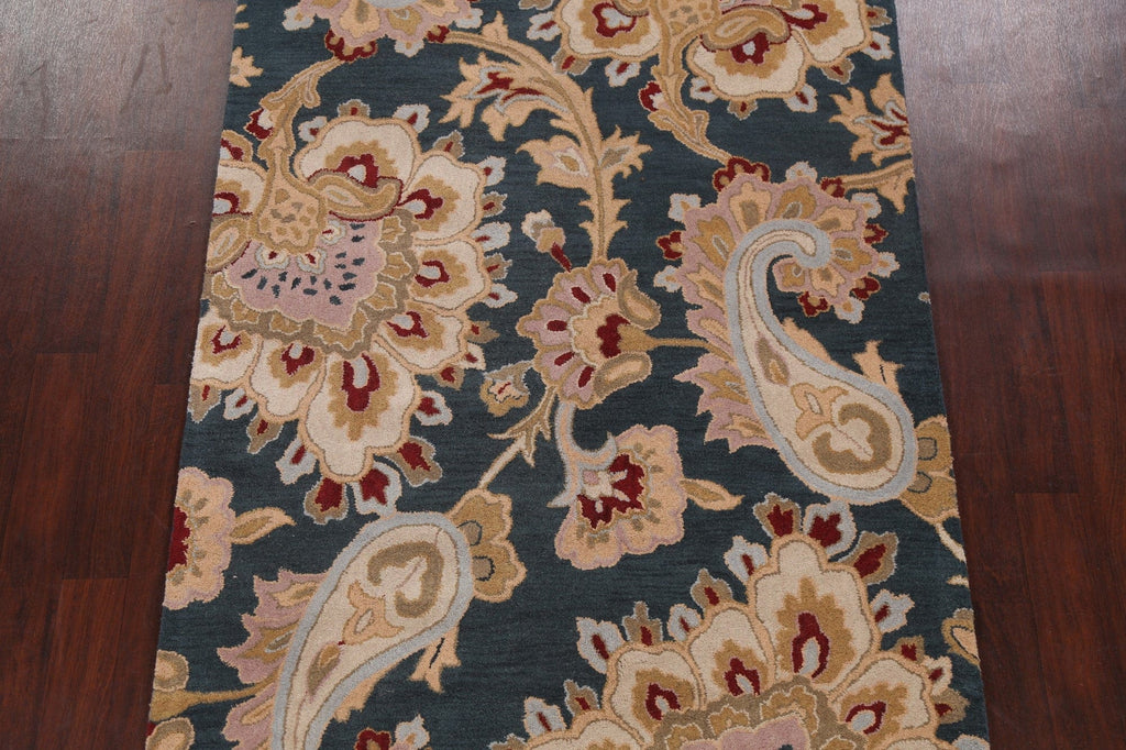 Floral Area Rug 5x8