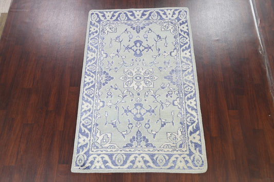 Contemporary Abstract Oriental Area Rug 5x8