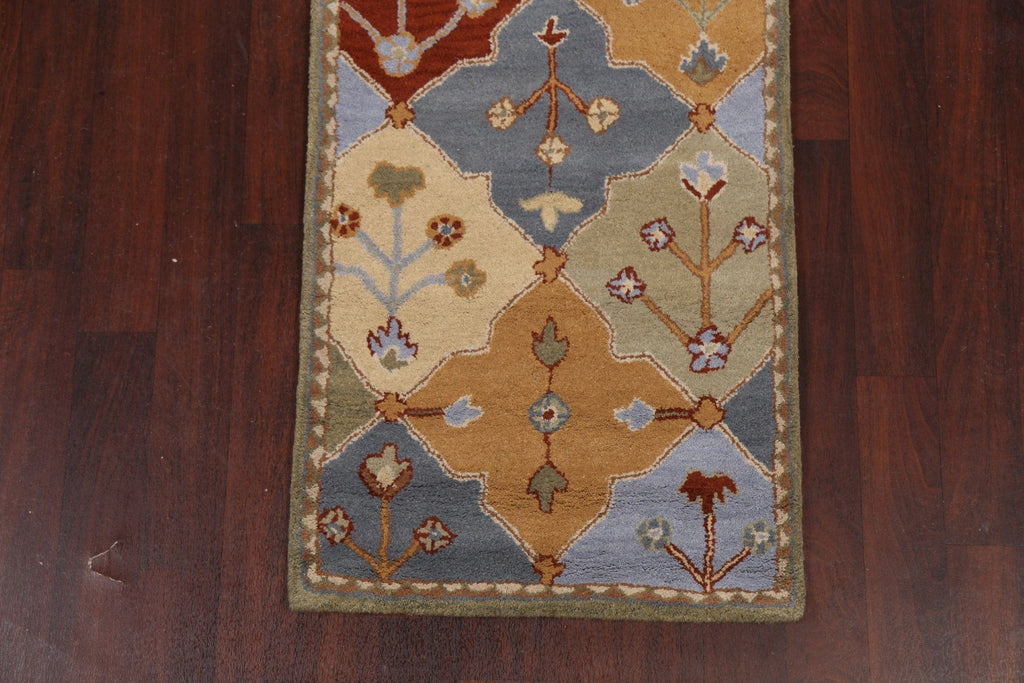 Floral Hand-Tufted Runner Rug 3x10