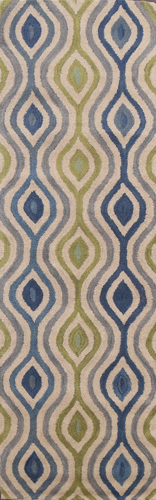 Contemporary Runner Rug 3x10