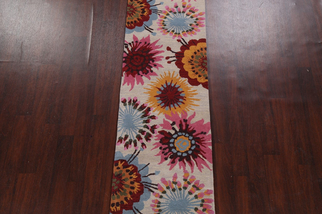 Floral Runner Rug 3x10