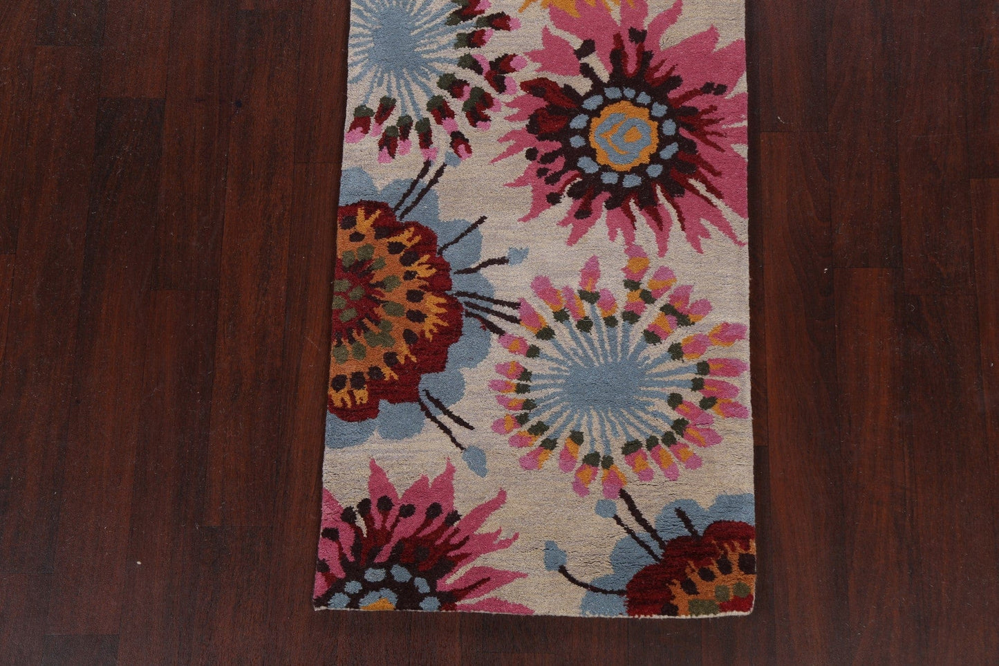 Floral Runner Rug 3x10