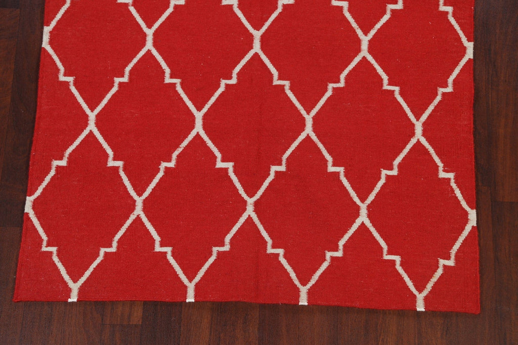 Durrie Kilim Oriental Area Rug 5x8