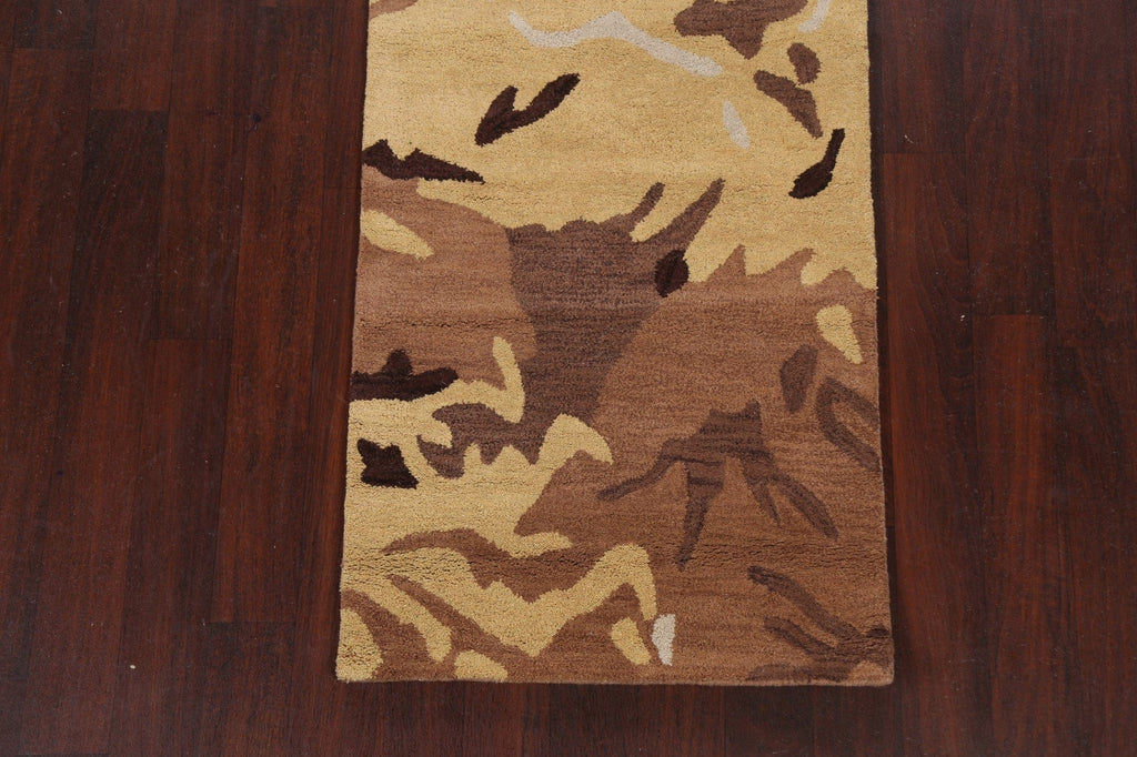 Contemporary Abstract Runner Rug 3x10