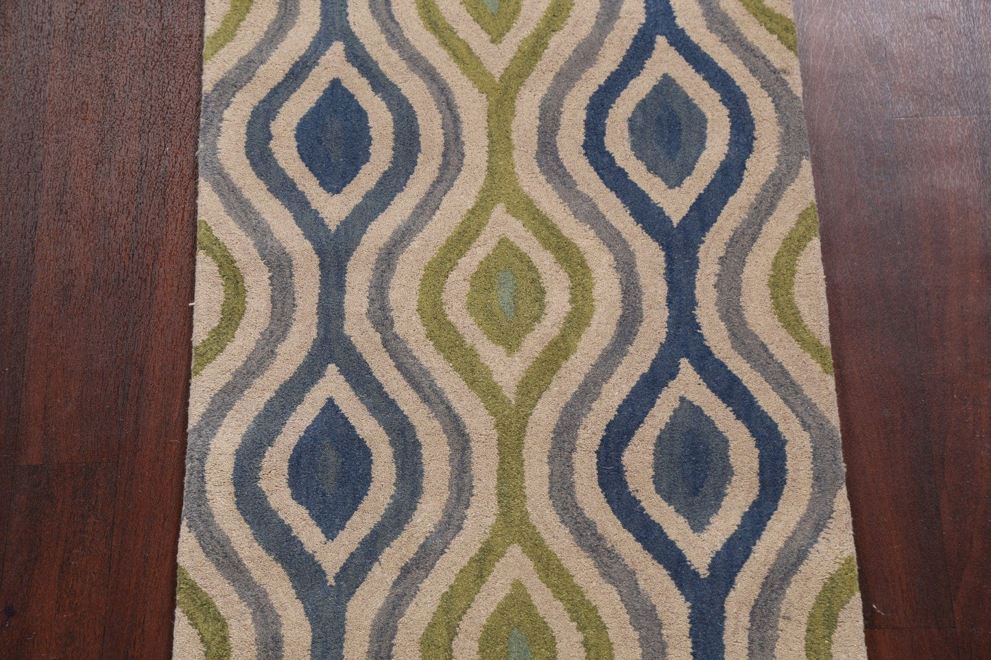 Hand-tufted Modern Runner Rug 3x10