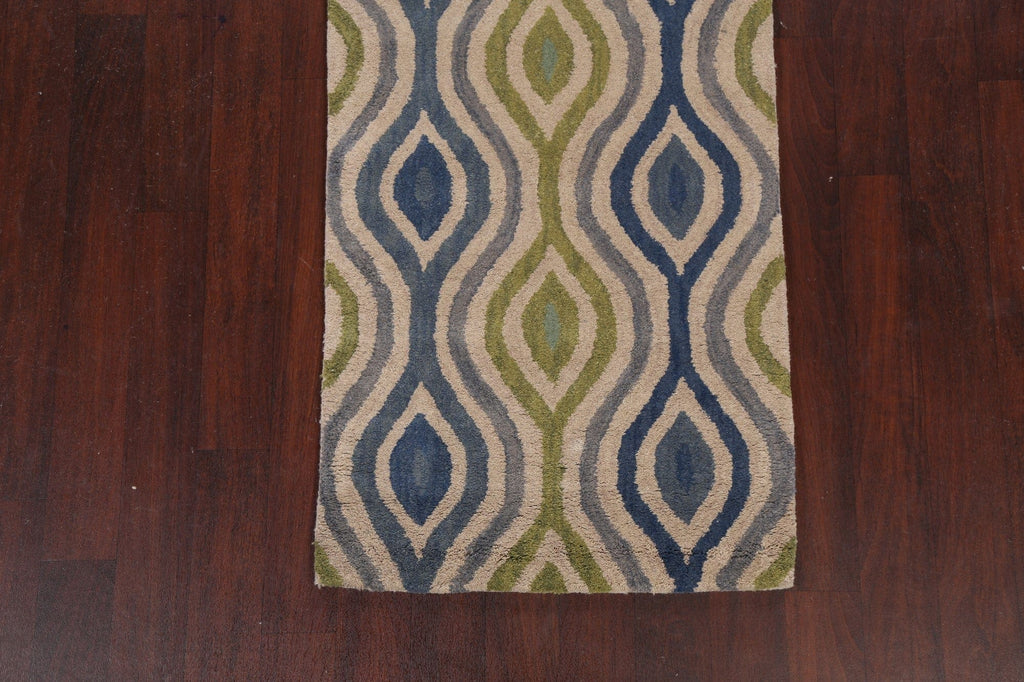 Hand-tufted Modern Runner Rug 3x10