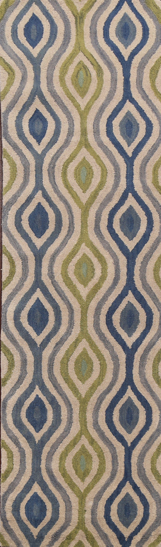 Hand-tufted Modern Runner Rug 3x10