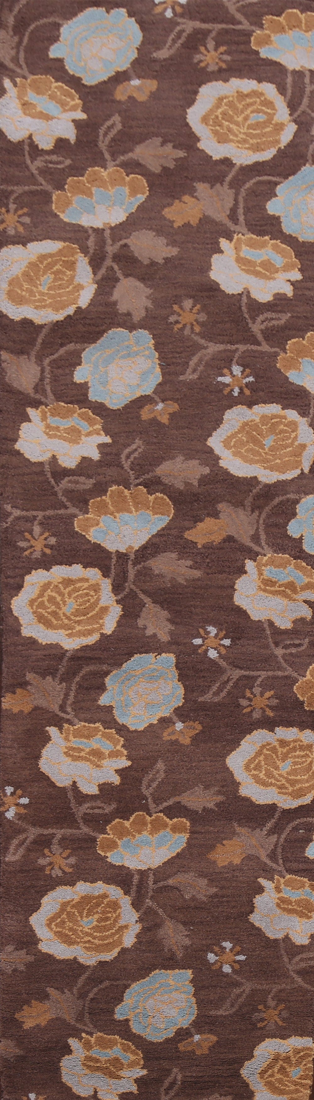 Floral Runner Rug 3x10