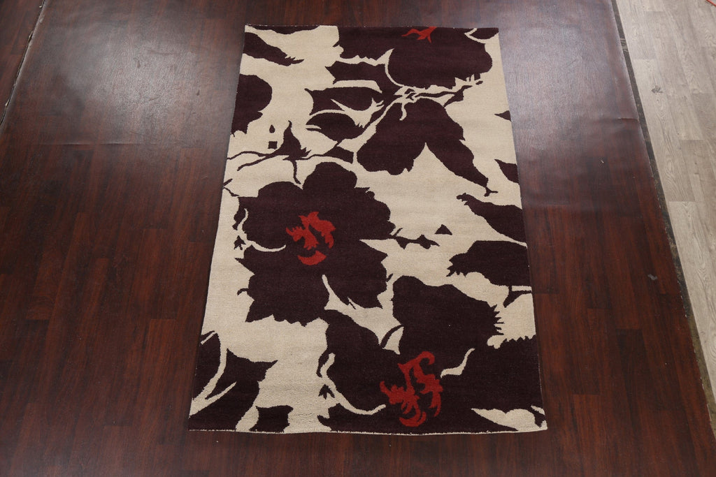 Floral Area Rug 5x8