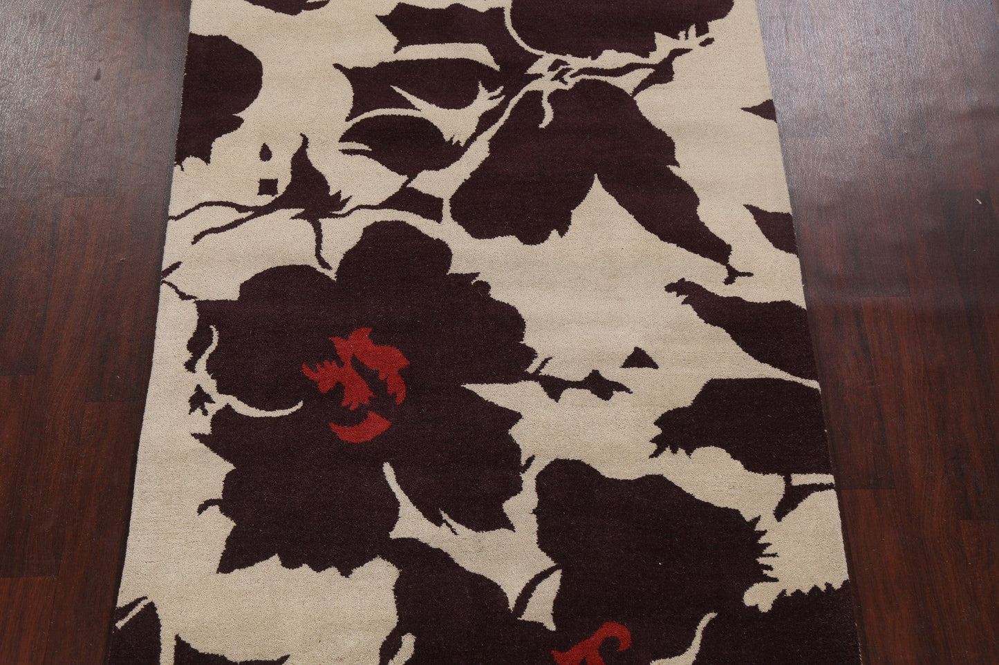 Floral Area Rug 5x8