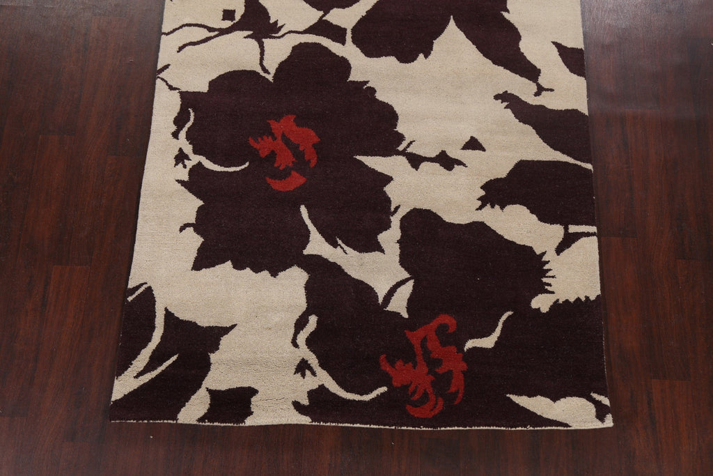 Floral Area Rug 5x8