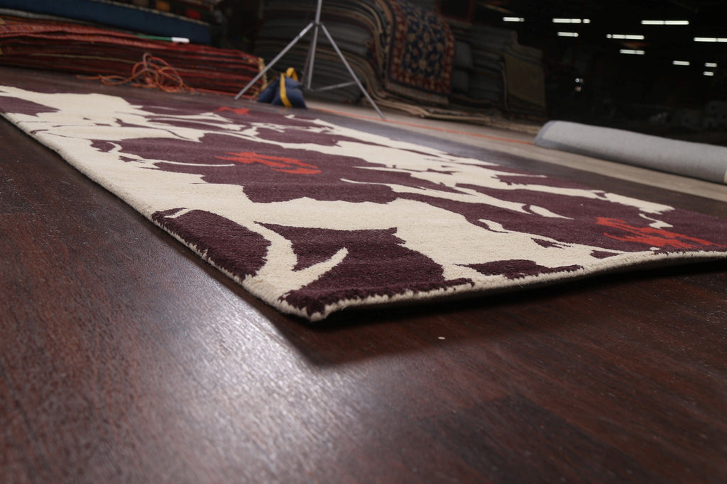 Floral Area Rug 5x8