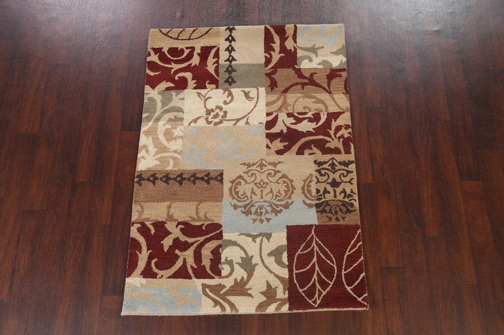 Floral Area Rug 4x6