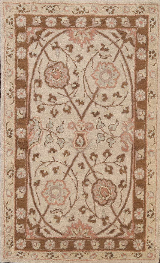 Floral Hand-Tufted Area Rug 3x5