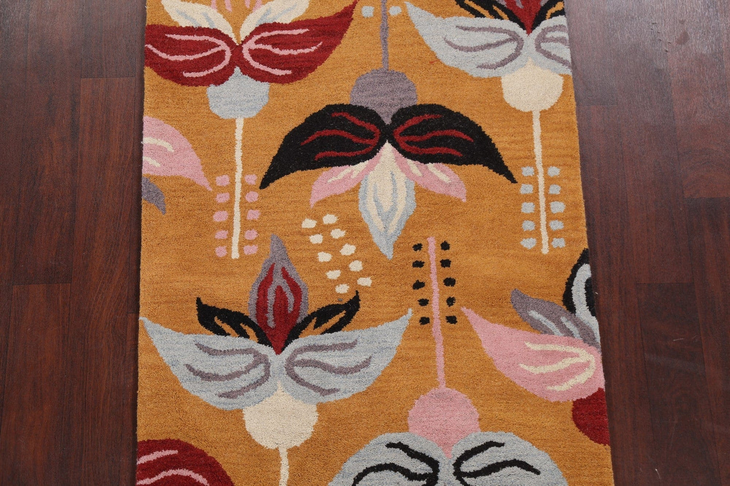 Floral Area Rug 3x5