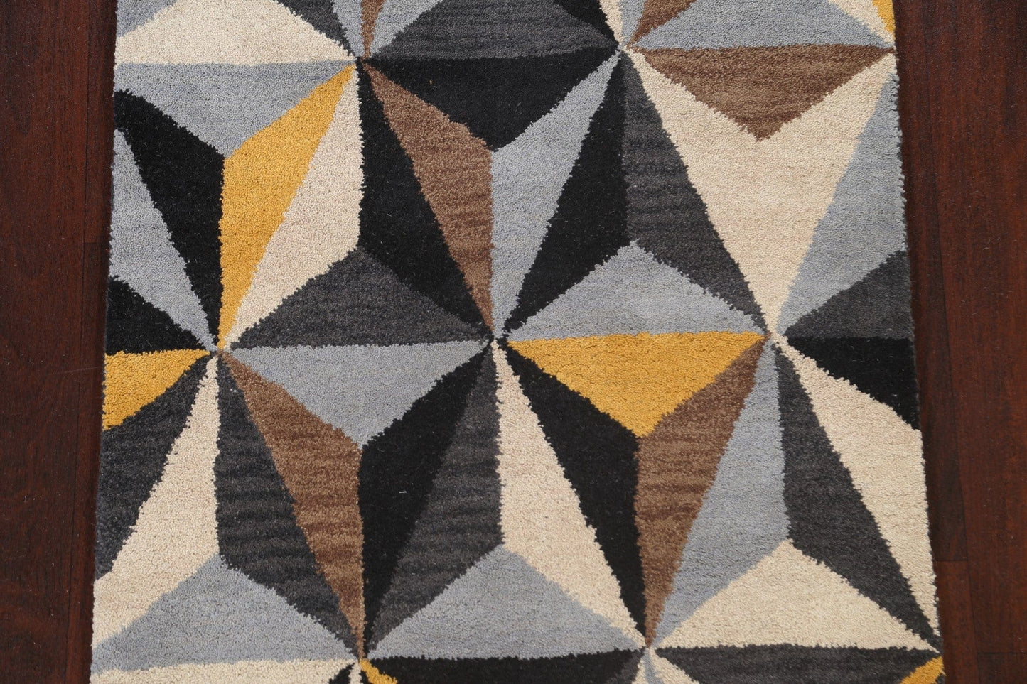 Modern Cubic Area Rug 3x5