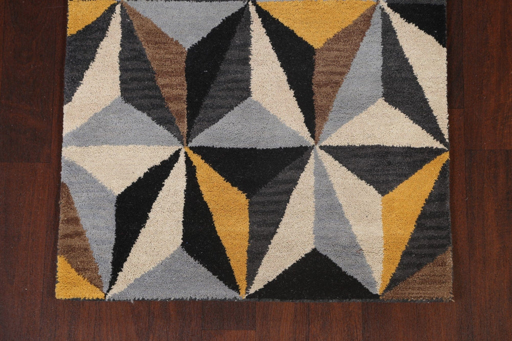 Modern Cubic Area Rug 3x5