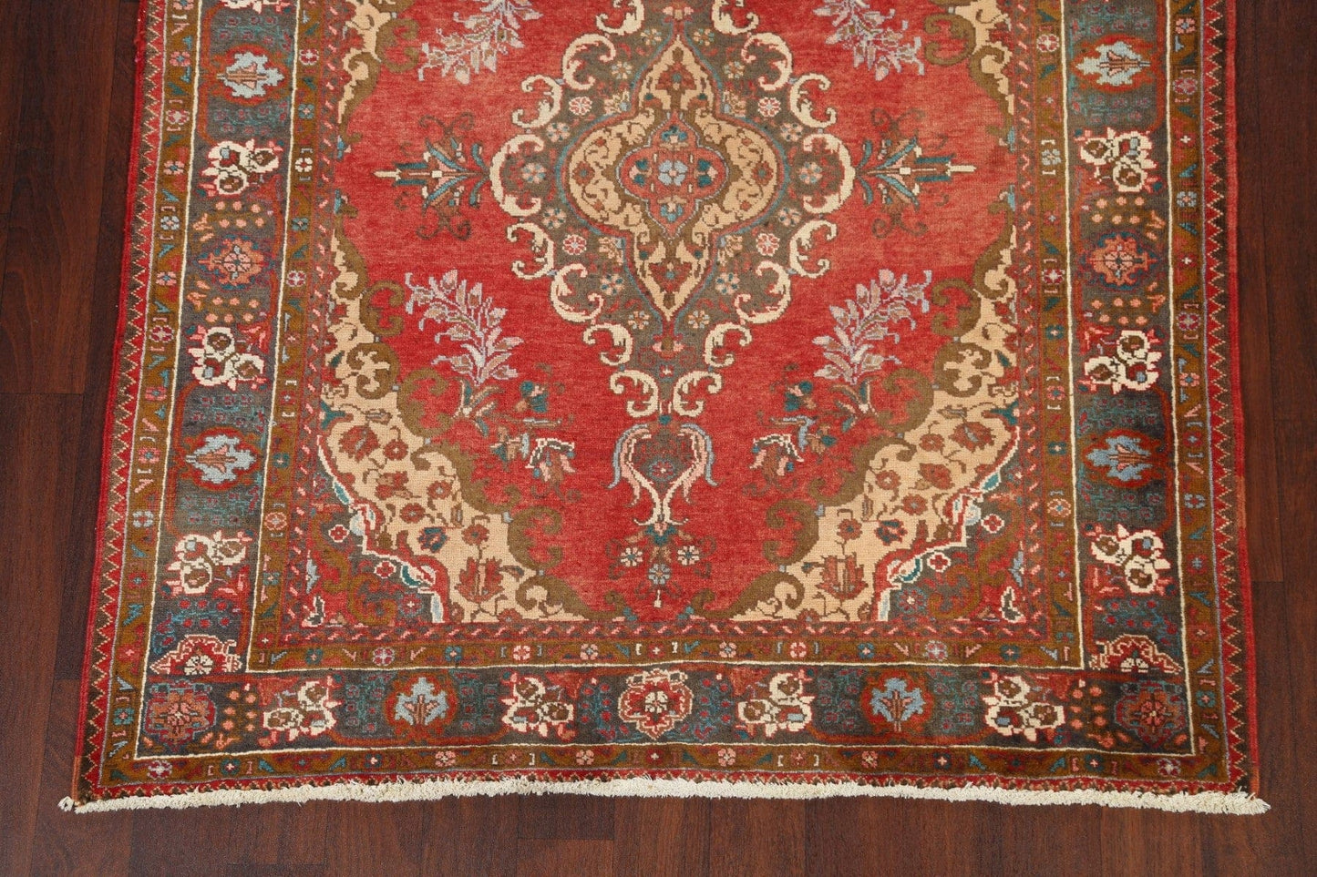 Floral Tabriz Persian Area Rug 5x6