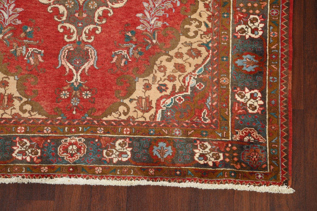 Floral Tabriz Persian Area Rug 5x6