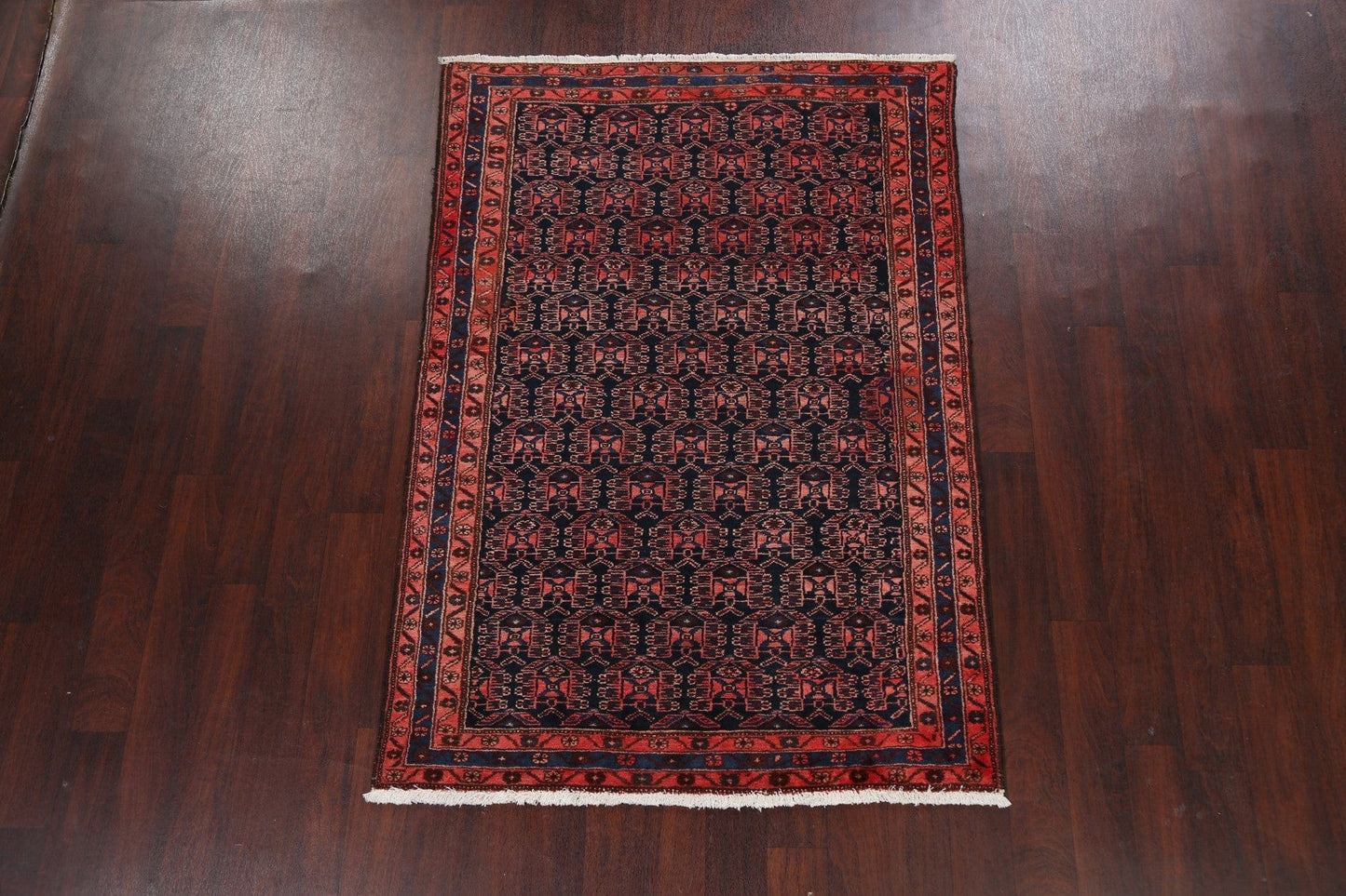 Geometric Malayer Persian Area Rug 4x6