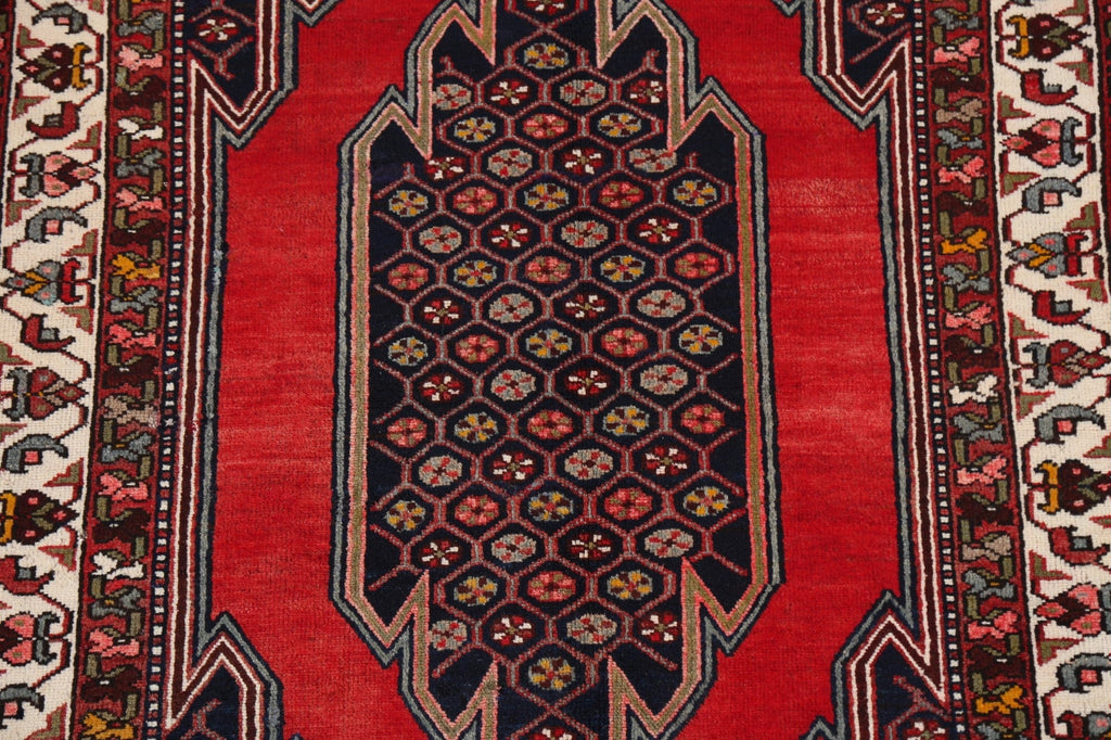 Geometric Malayer Persian Area Rug 4x7