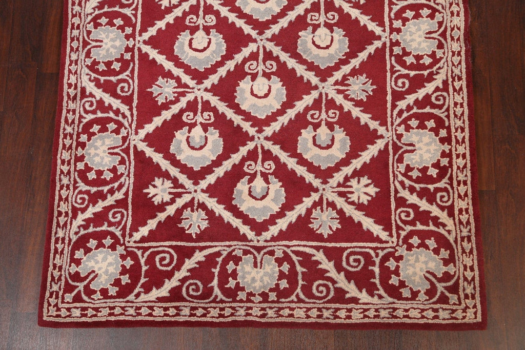 Hand-Tufted Floral Area Rug 6x8