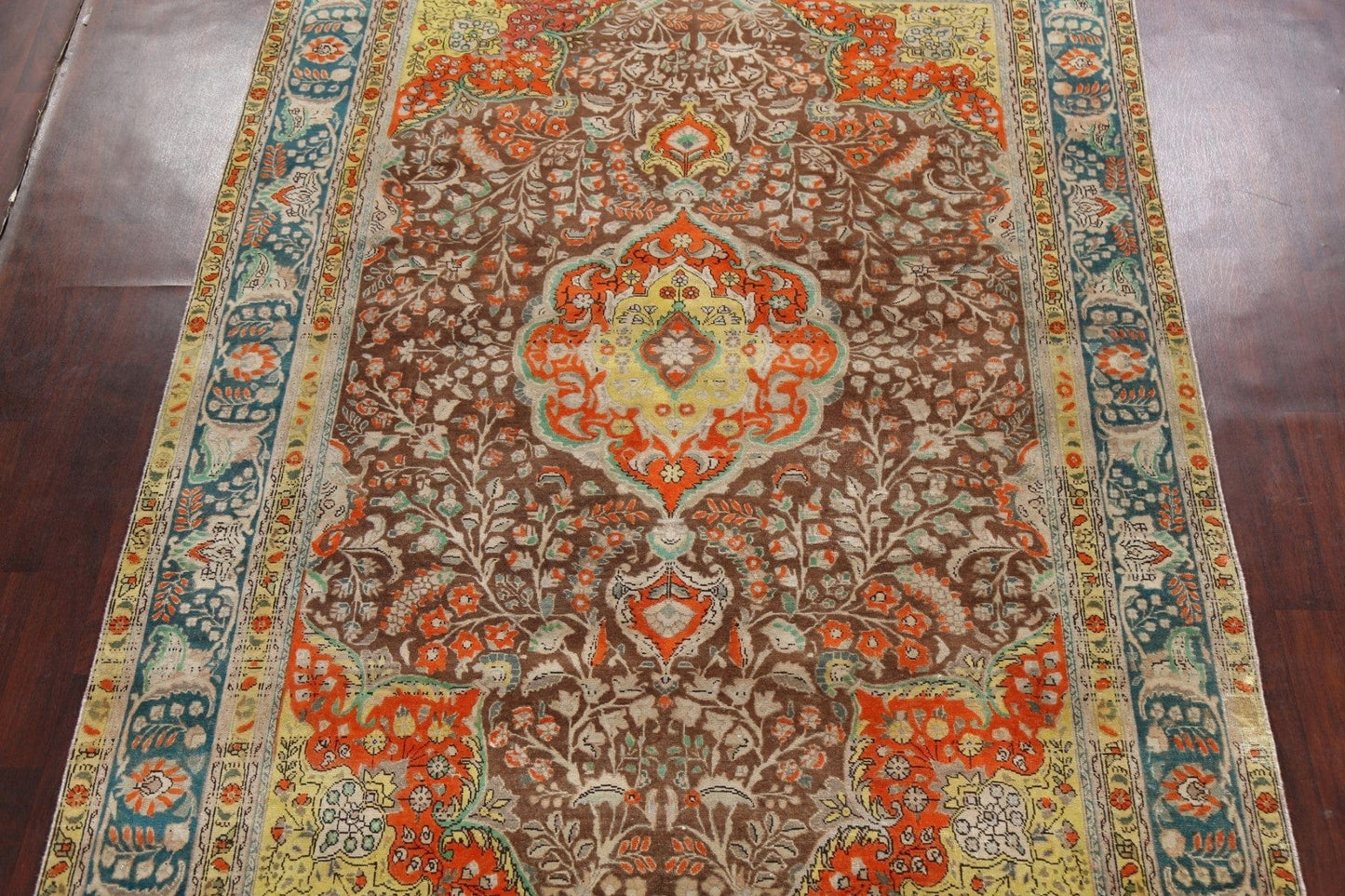 Floral Tabriz Persian Area Rug 8x11