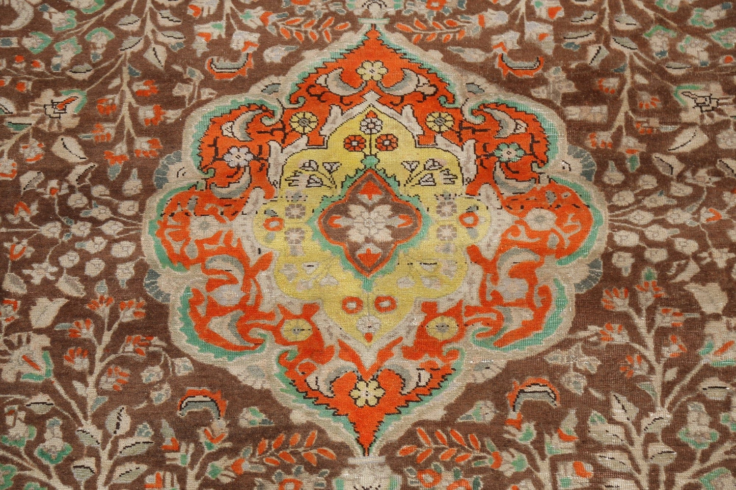 Floral Tabriz Persian Area Rug 8x11