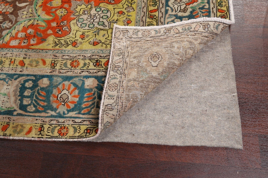 Floral Tabriz Persian Area Rug 8x11