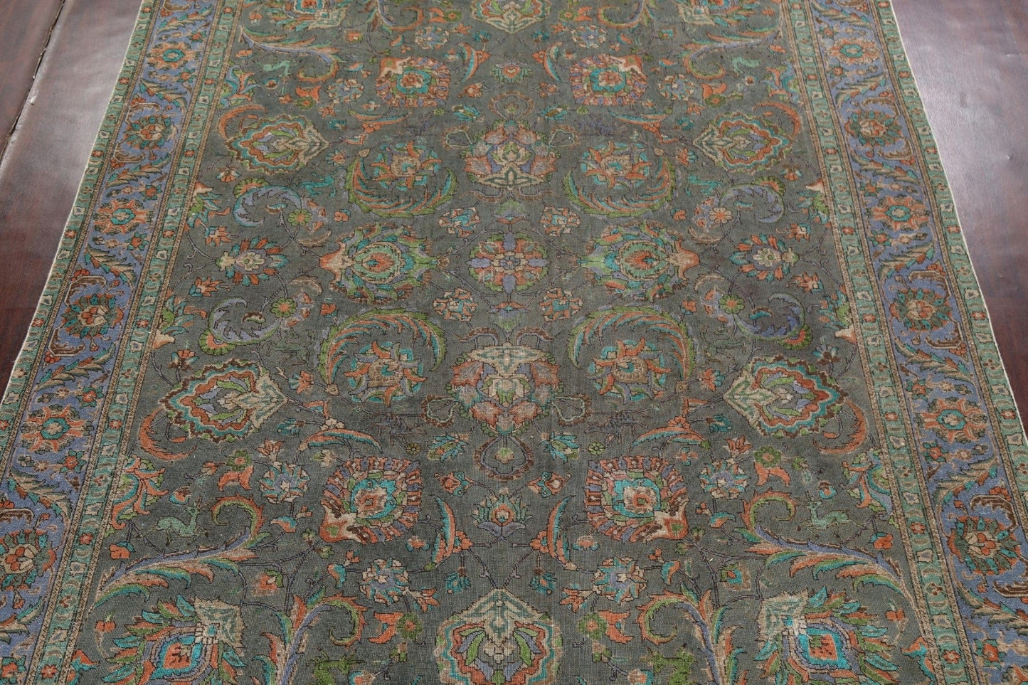 Floral Tabriz Persian Area Rug 10x13