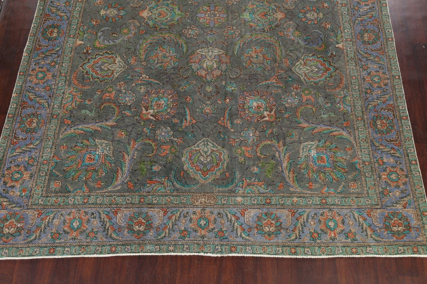 Floral Tabriz Persian Area Rug 10x13