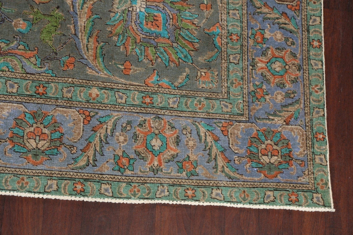 Floral Tabriz Persian Area Rug 10x13