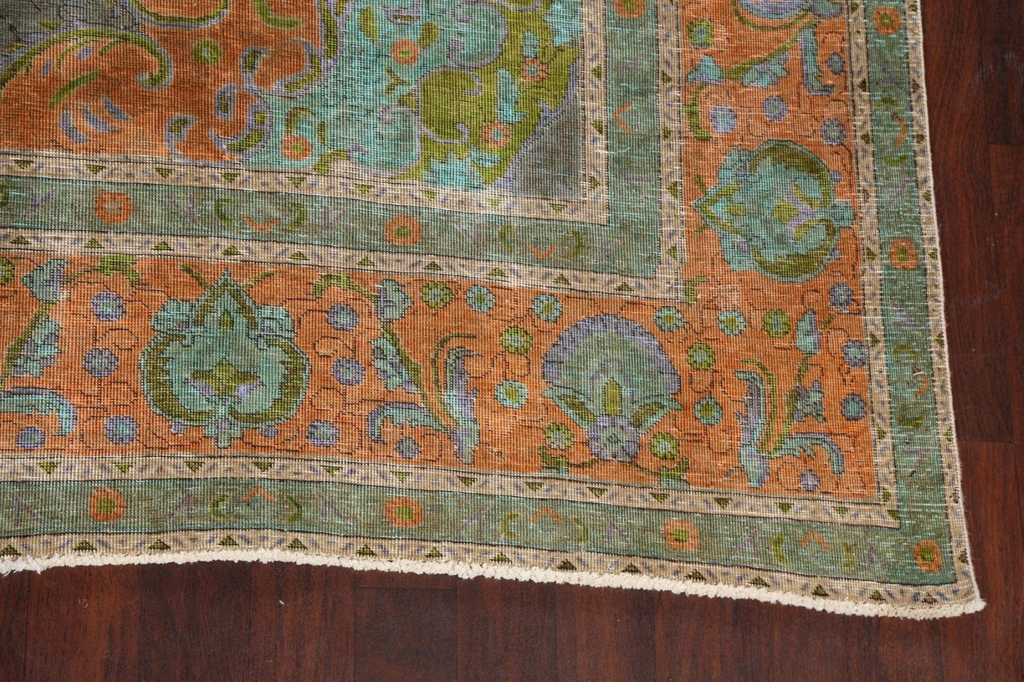 Floral Tabriz Persian Area Rug 9x13