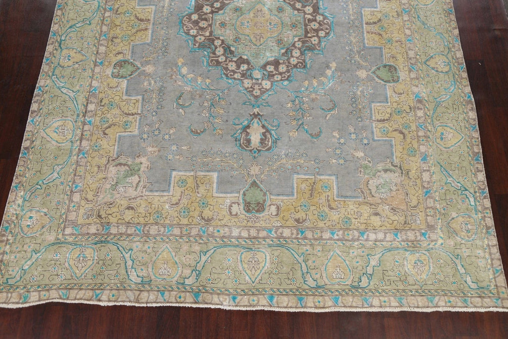 Floral Tabriz Persian Area Rug 10x12