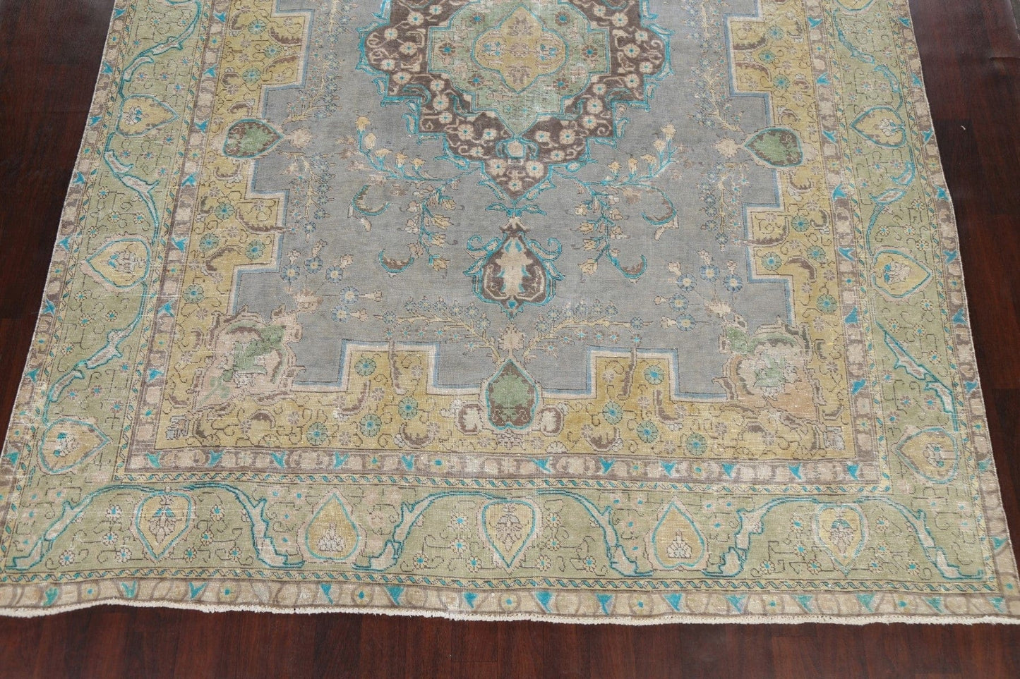 Floral Tabriz Persian Area Rug 10x12